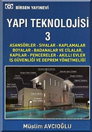 Yapı Teknolojisi 3 Müslim Avcıoğlu