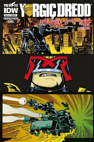 Yargıç Dredd Sayı 18 (Kapak B) Duane Swierczynski