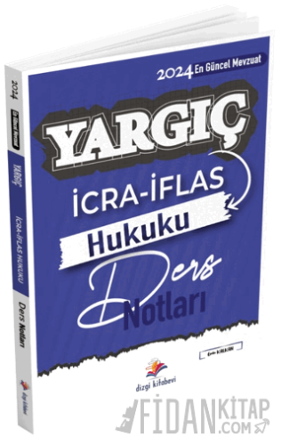 Yargıç Hakimlik ve HMGS İcra ve İflas Hukuku Ders Notları Emin Kalkan