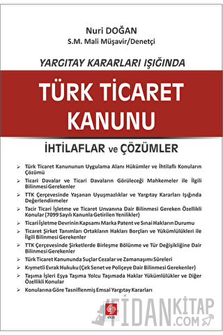 Yargıtay Kararları Işığında Türk Ticaret Kanunu Nuri Doğan