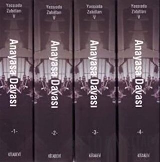 Yassıada Zabıtları 5 Anayasa Davası (4 Kitap Takım) Kolektif