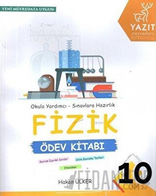 Yazıt 10. Sınıf Fizik Ödev Kitabı Hakan Ülker