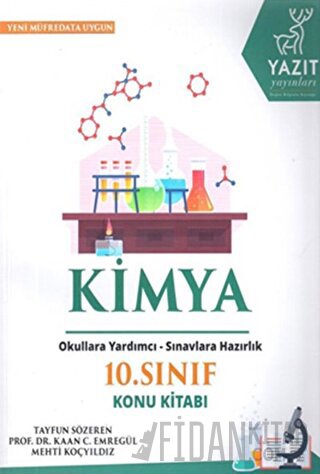 Yazıt 10. Sınıf Kimya Konu Kitabı Kaan C. Emregül