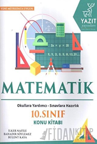 Yazıt 10. Sınıf Matematik Konu Kitabı Bahadır Söylemez