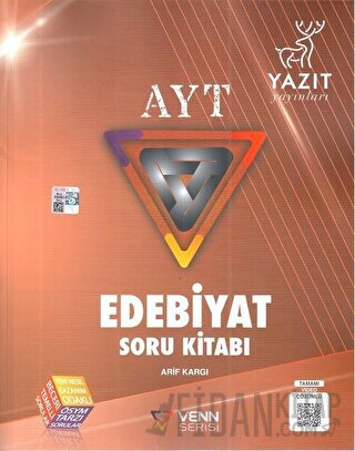 Yazıt Venn Serisi YKS AYT Edebiyat Soru Kitabı Arif Kargı