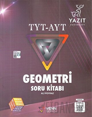 Yazıt Venn Serisi YKS TYT AYT Geometri Soru Kitabı Ali Poyraz