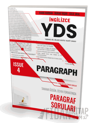 YDS İngilizce Paragraph Issue 4 Hakkı Kurban