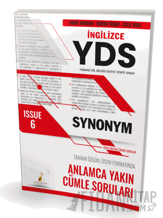 YDS İngilizce Synonym Issue 6 Hakkı Kurban