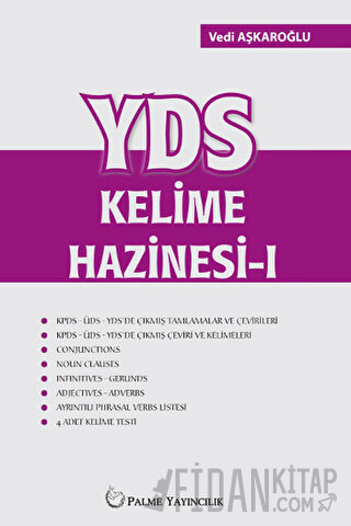 YDS Kelime Hazinesi 1 Vedi Aşkaroğlu