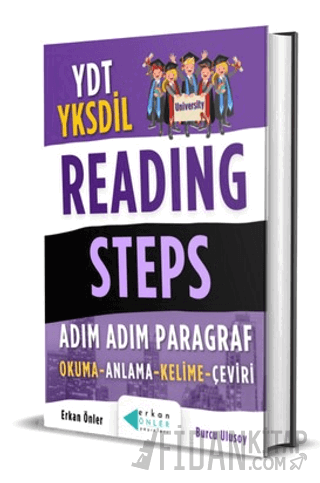 YDT YKSDİL Reading Steps - Adım Adım Paragraf Erkan Önler