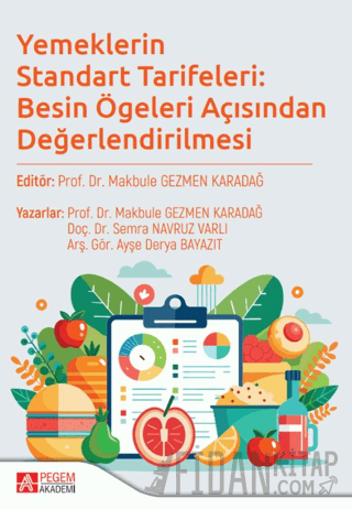 Yemeklerin Standart Tarifeleri: Besin Ögeleri Açısından Değerlendirilm