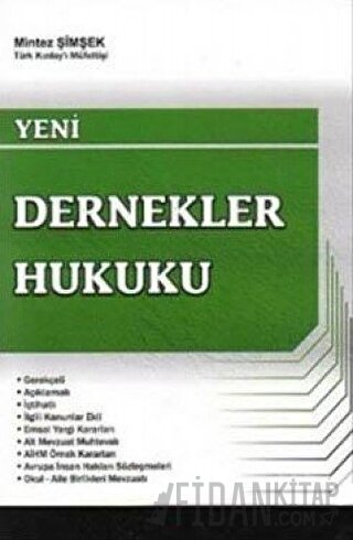 Yeni Dernekler Hukuku Mintez Şimşek