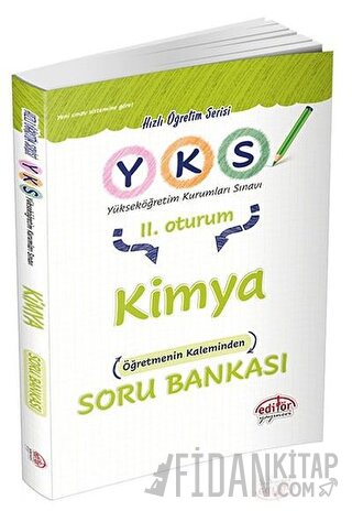 YKS 2. Oturum Kimya Öğretmenin Kaleminden Soru Bankası Kolektif