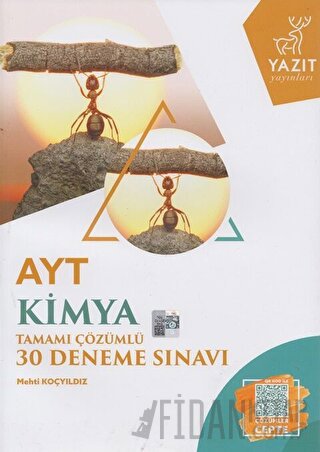 YKS AYT Kimya Tamamı Çözümlü 30 Deneme Sınavı Mehti Koçyıldız