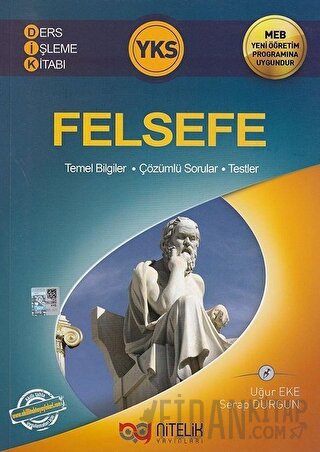 YKS Felsefe Ders İşleme Kitabı Uğur Eke