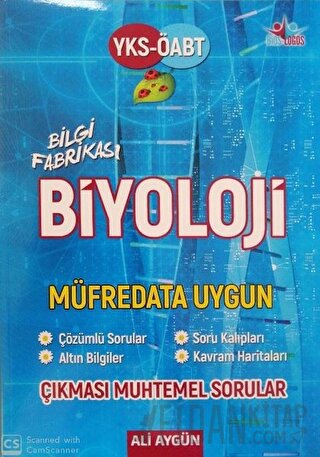 YKS - ÖABT Bilgi Fabrikası Biyoloji - Müfredata Uygun Ali Aygün