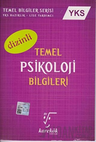 YKS Temel Psikoloji Bilgileri Dizinli Ahmet Sezgin