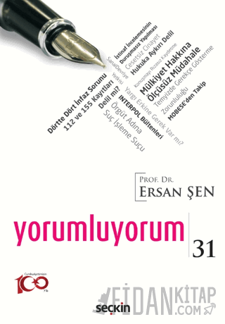 Yorumluyorum – 31 Ersan Şen