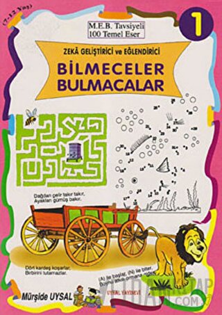 Zeka Geliştirici ve Eğlendirici Bilmeceler Bulmacalar (10 Kitap Takım)