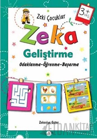 Zeki Çocuklar Zeka Geliştirme +3 Yaş Zekeriya Guter