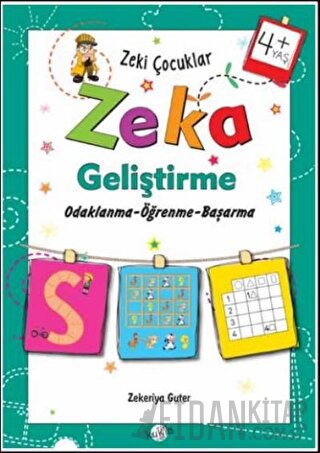 Zeki Çocuklar Zeka Geliştirme +4 Yaş Zekeriya Guter