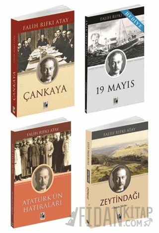 Zeytindağı - Çankaya Atatürk'ün Hatıraları Seti - 4 Kitap Takım (19 Ma