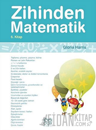 Zihinden Matematik 6. Kitap Gloria Harris