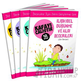 Zor Seviye - Kafayı Çalıştır (4 Kitap Takım) Kolektif